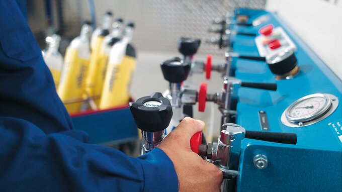 Fill air cylinder Fill air cylinder