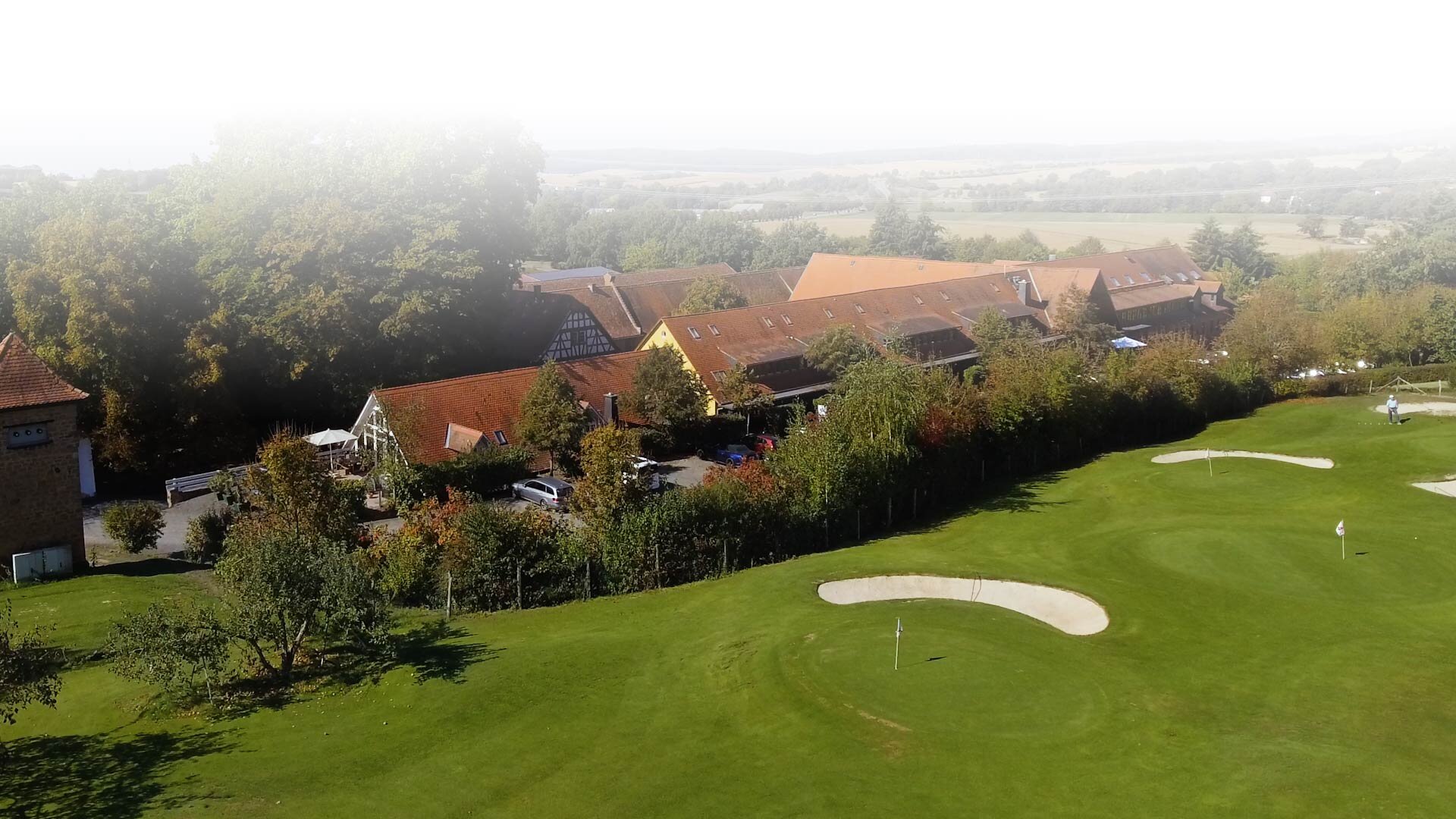 golf course at manor Hühnerhof