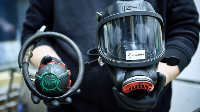 Atemschutzmaske Hygienische Aufbereitung von persönlicher Schutzausrüstung