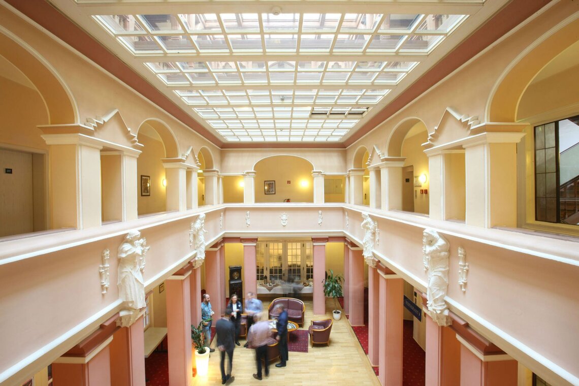 Guests love the beautiful interiors at Haus Hainstein A breathtakingly beautiful room