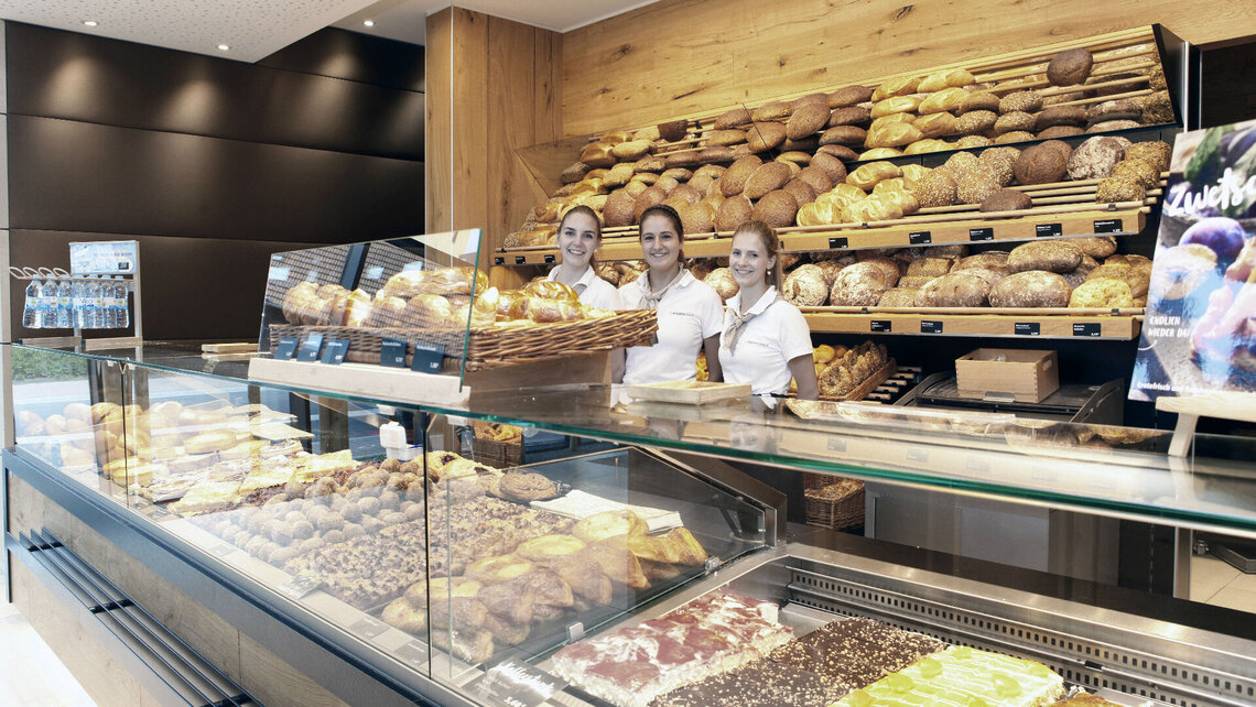 Counter counter bakery Happ