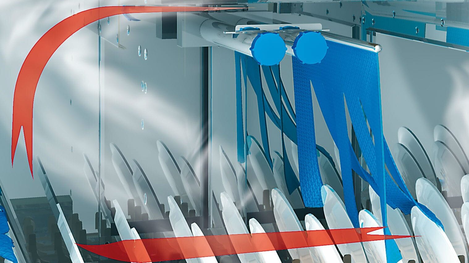 pass through dishwashing machine GreenEye pass through dishwashing machine M-iQ GreenEye